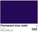  Cobra Study olje na vodni os. 40ml, 568 Permanent blue violet (art. 25055680)