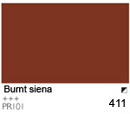  Cobra Study olje na vodni os. 40ml, 411 Burnt sienna (art. 25054110)