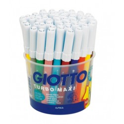 Flomastri Giotto turbo maxi set 48 debelina konice 5mm