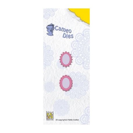 Cameo okvir noži mini 005 cca 20 x 25mm