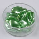 Voščene steklene perle Zvite 19 x 13mm